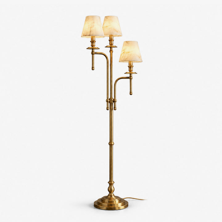Pellisane Alabaster Shade Floor Lamp