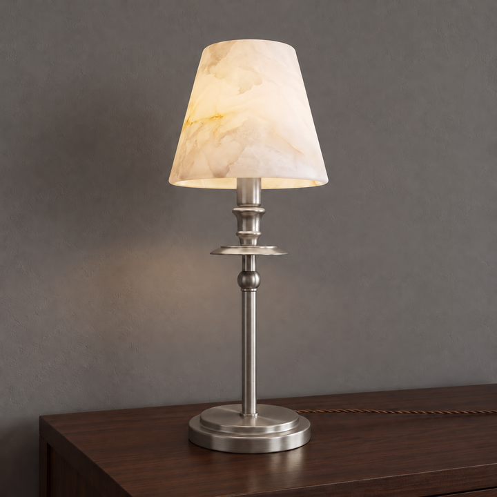Pellisane Alabaster Shade Table Lamp