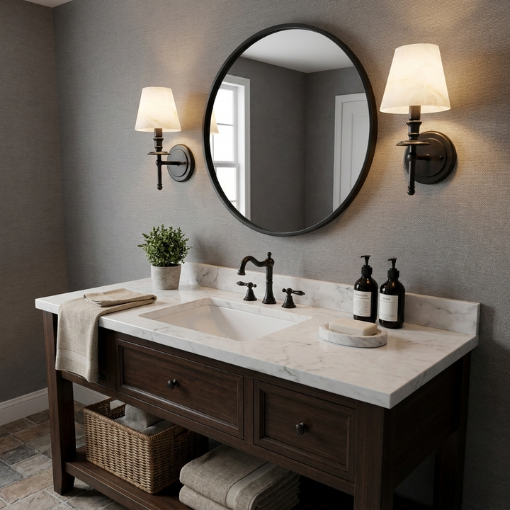 Pellisane Alabaster Shade Wall Sconce