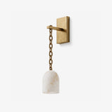 Pendulum Alabaster Wall Sconce
