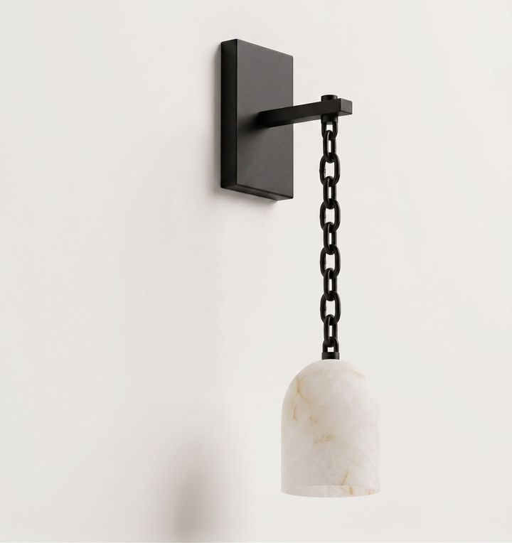 Pendulum Alabaster Wall Sconce - Vakkerlight
