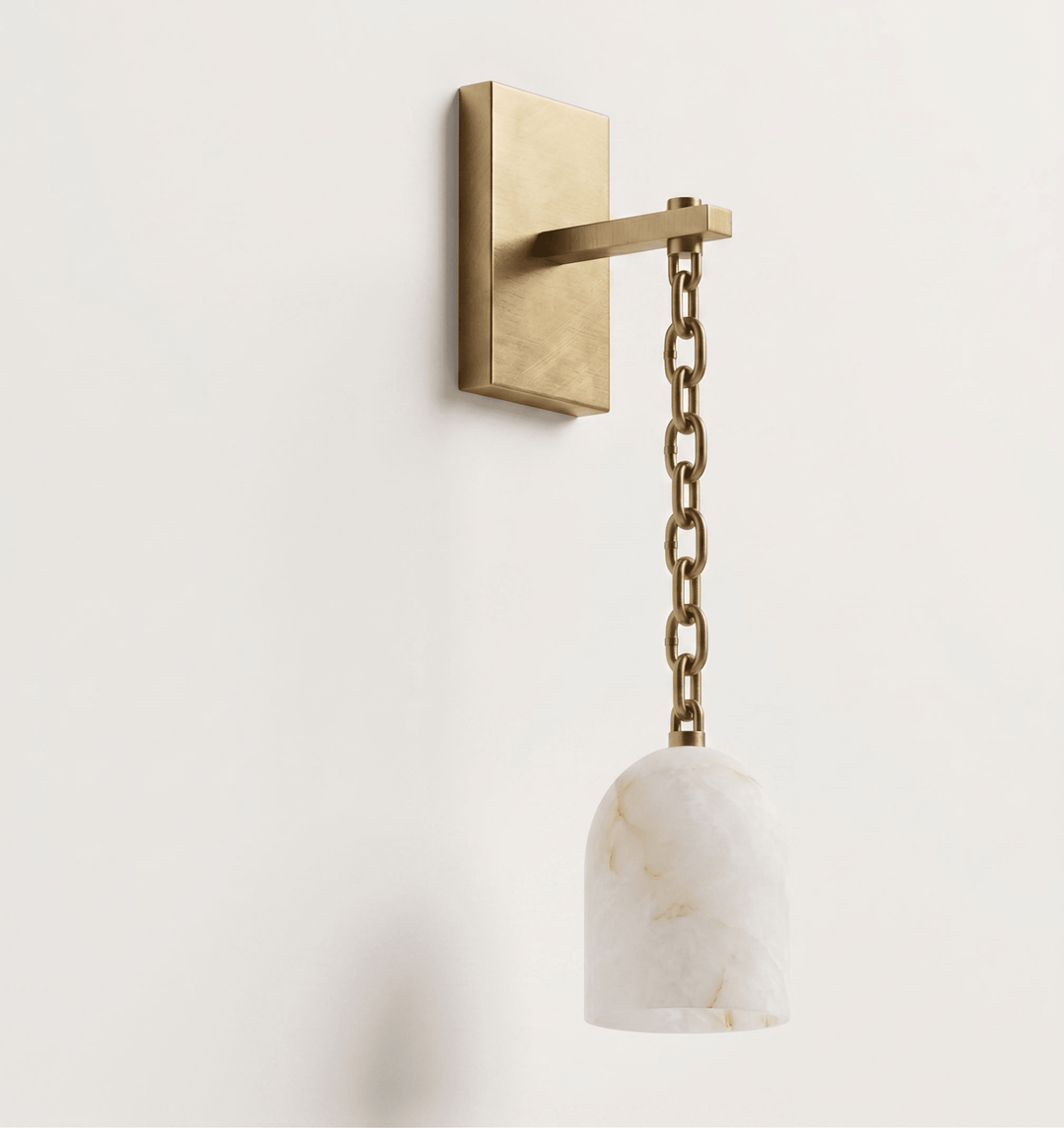 Pendulum Alabaster Wall Sconce - Vakkerlight