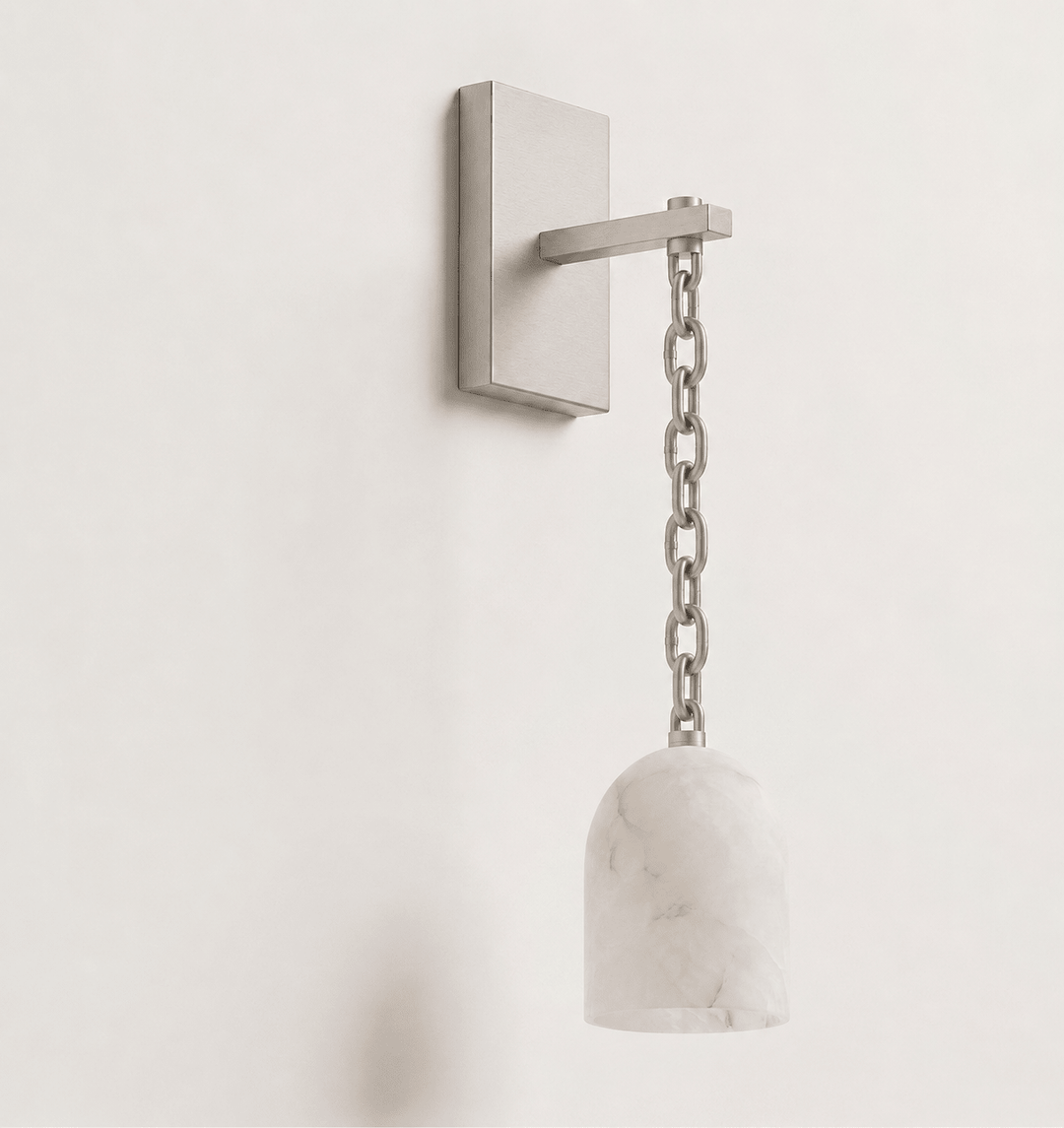 Pendulum Alabaster Wall Sconce - Vakkerlight