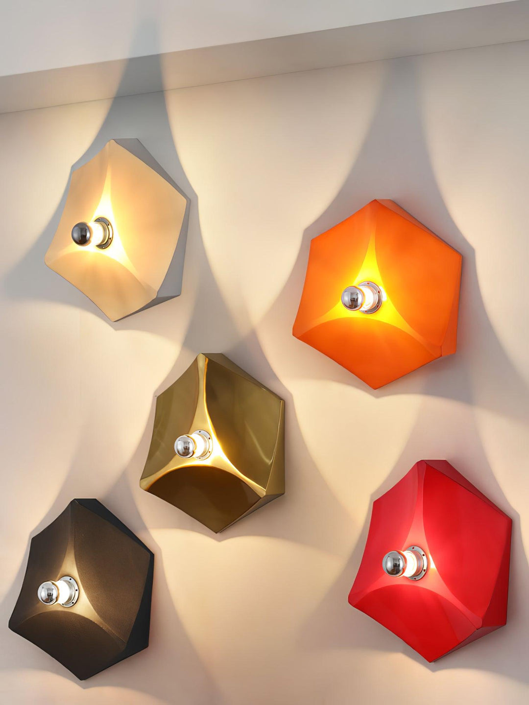 Pentagon Combination Wall Lamp - Vakkerlight