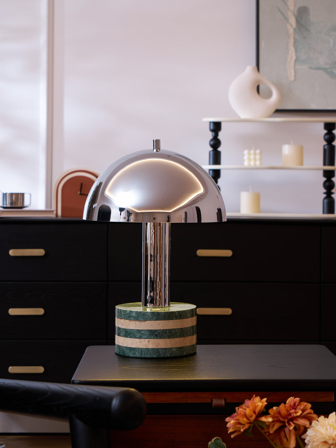 Luno Chrome Table Lamp - Vakkerlight