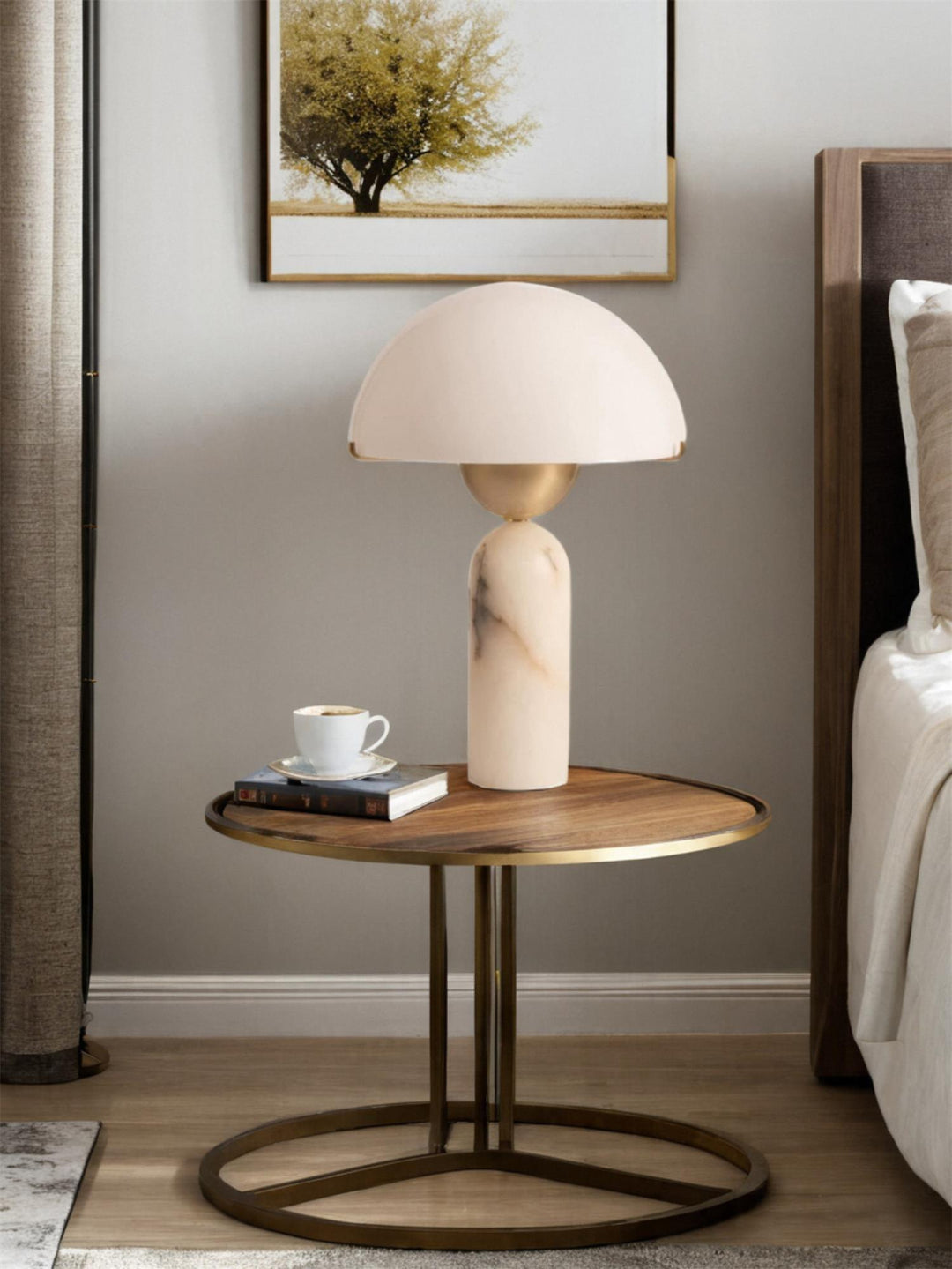 Peono Alabaster Table Lamp - Vakkerlight