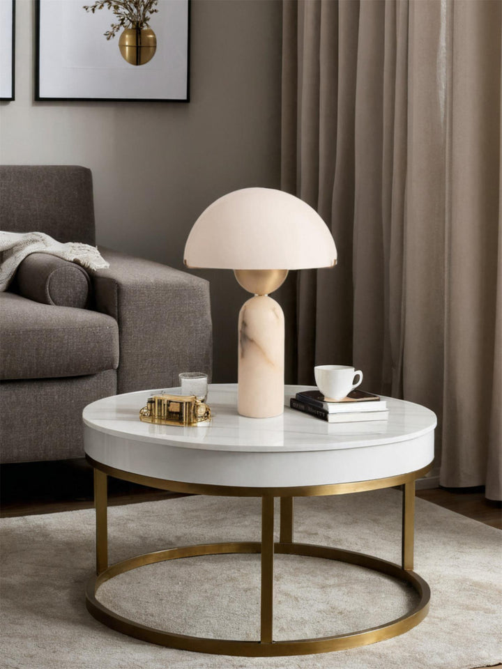 Peono Alabaster Table Lamp - Vakkerlight