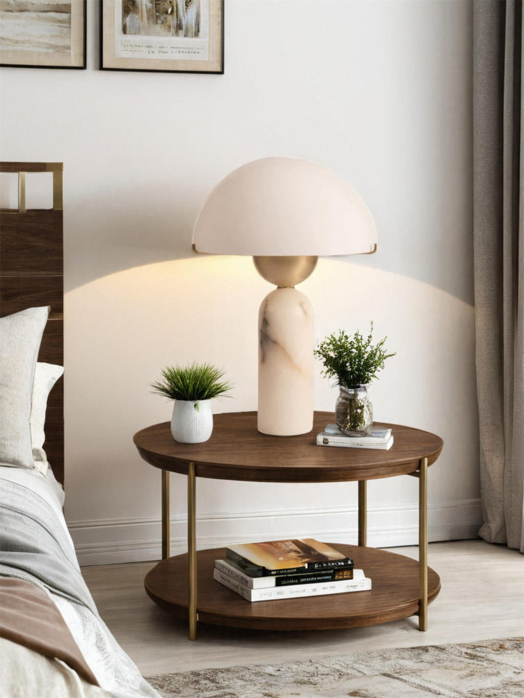 Peono Alabaster Table Lamp - Vakkerlight