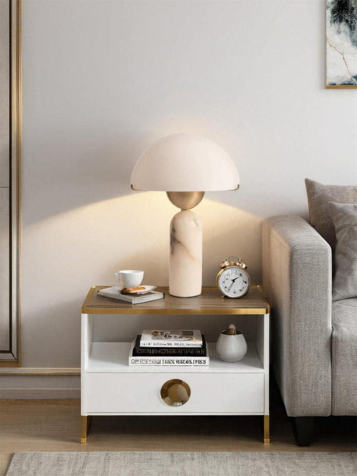 Peono Alabaster Table Lamp - Vakkerlight