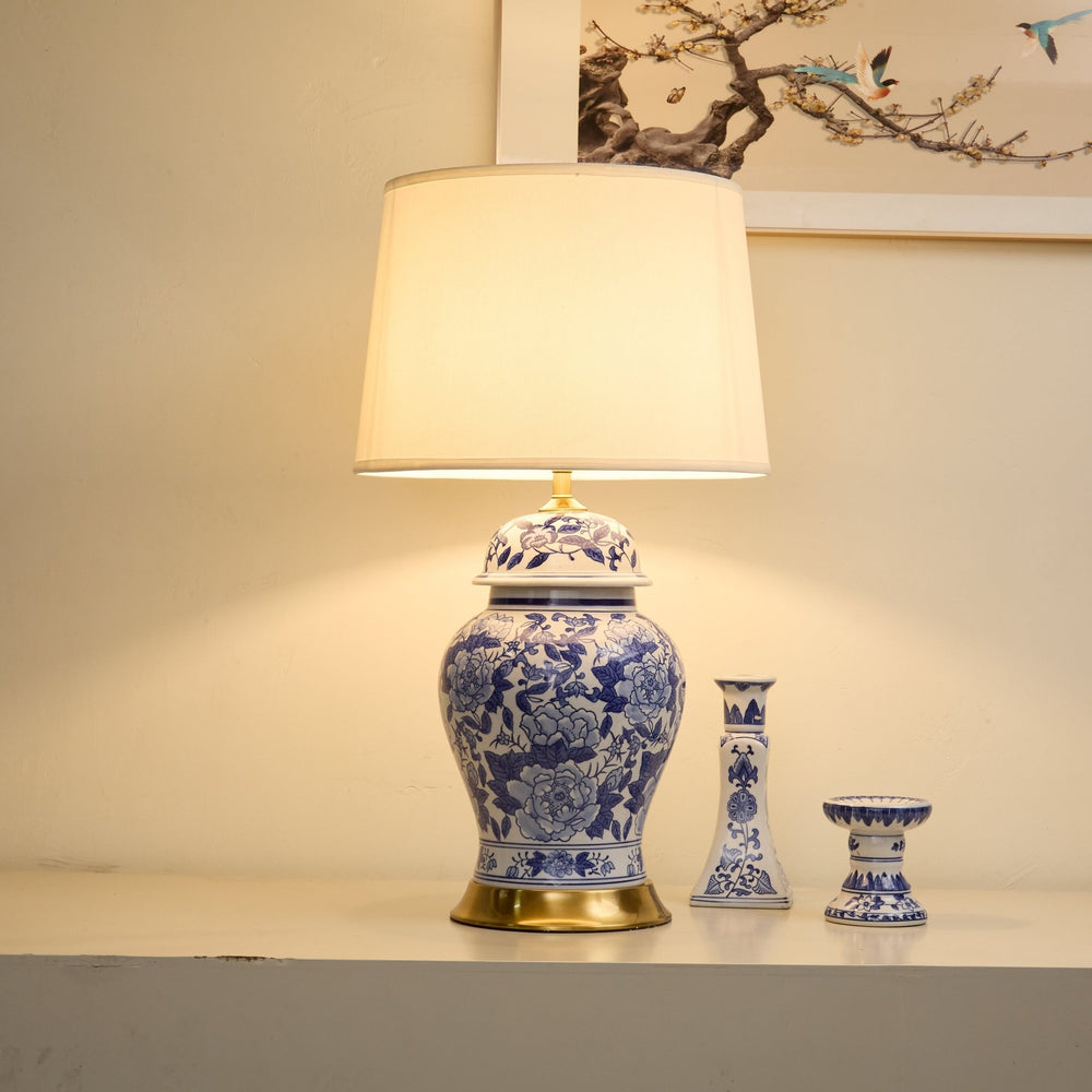 Peony Jar Table Lamp - Vakkerlight