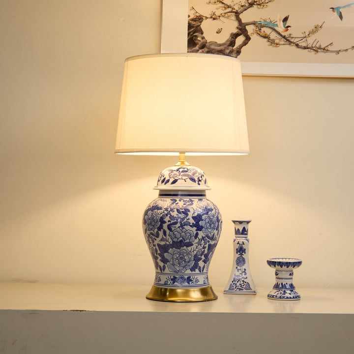 Peony Jar Table Lamp - Vakkerlight