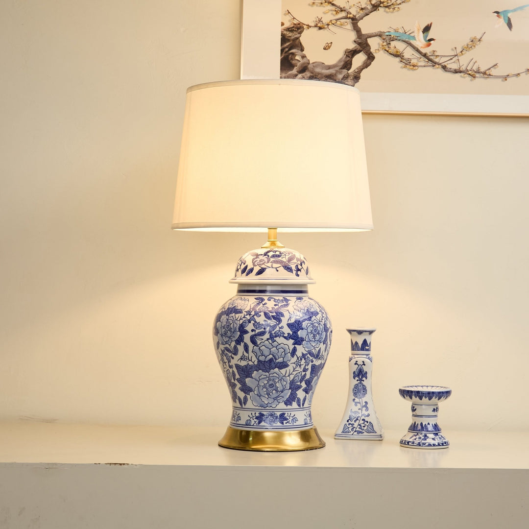 Peony Jar Table Lamp - Vakkerlight
