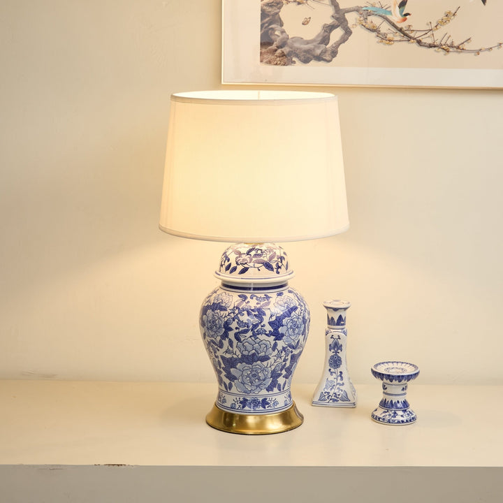 Peony Jar Table Lamp - Vakkerlight