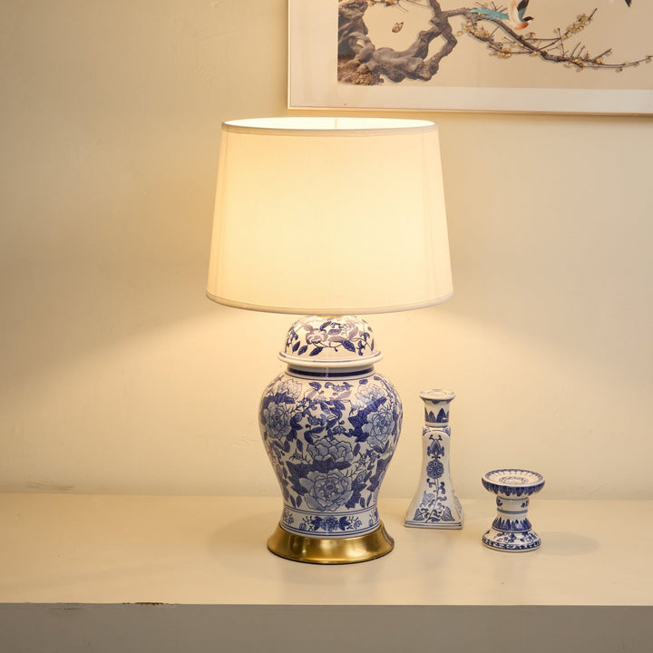 Peony Jar Table Lamp - Vakkerlight