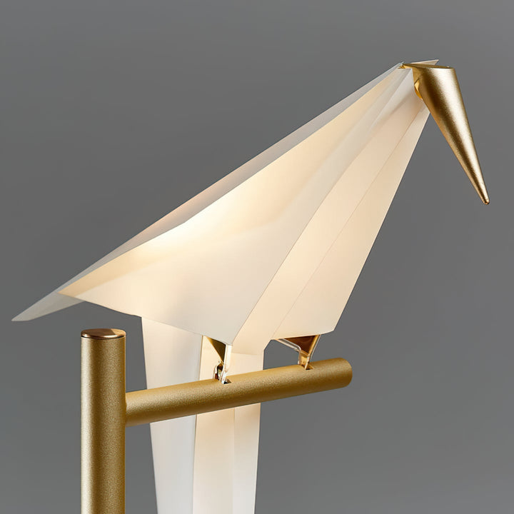 Lampe à poser oiseau perchoir