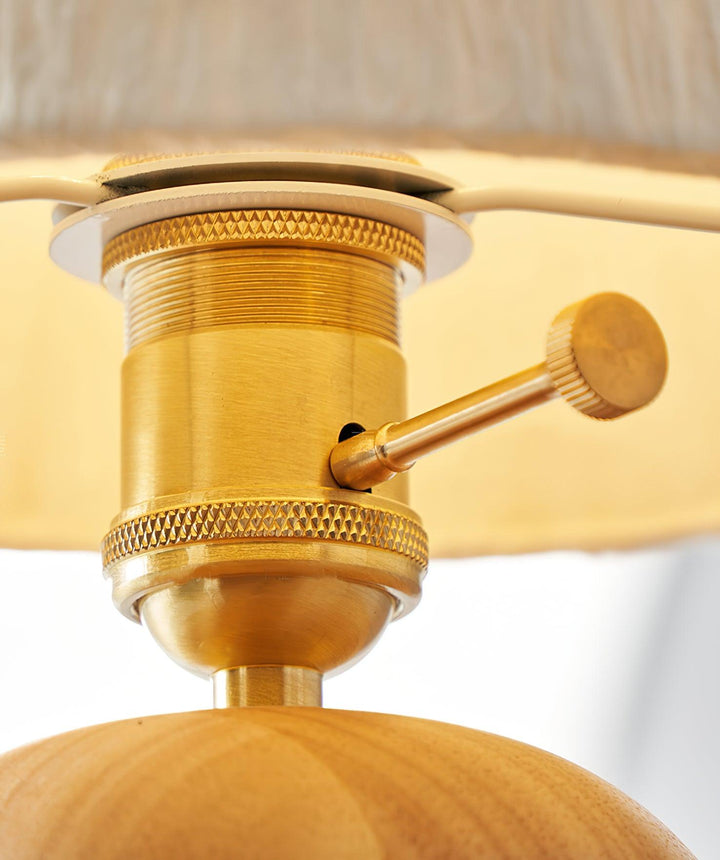 Percy Oak Table Lamp - Vakkerlight