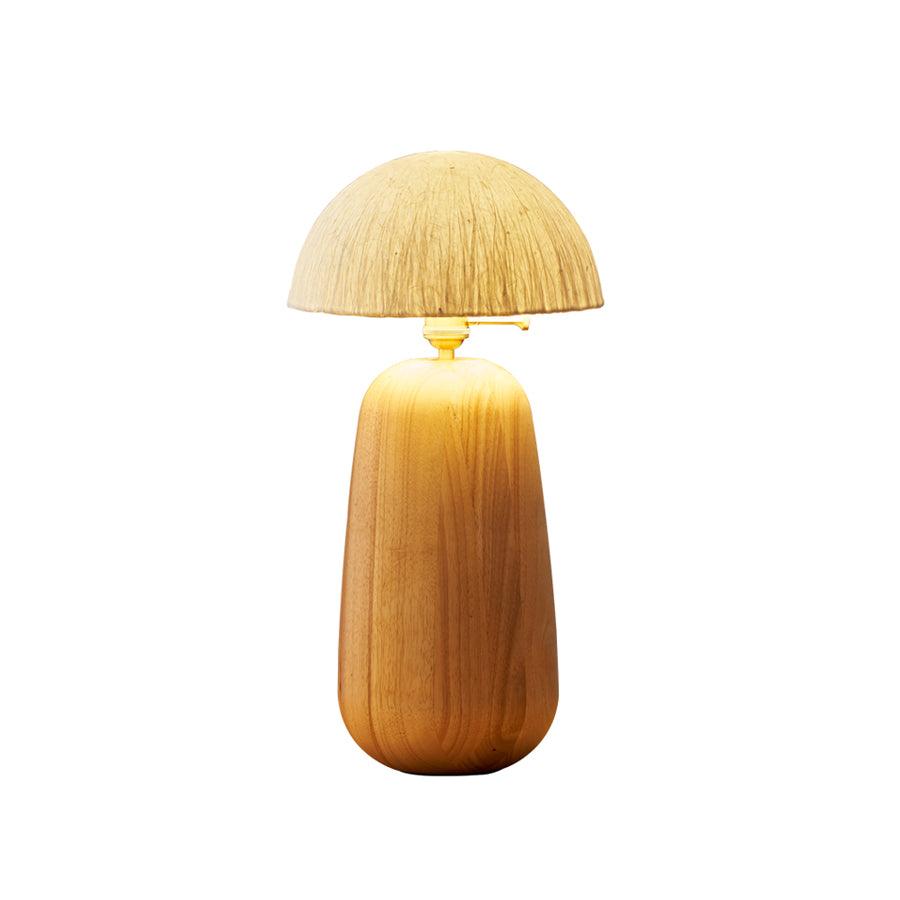 Percy Oak Table Lamp - Vakkerlight