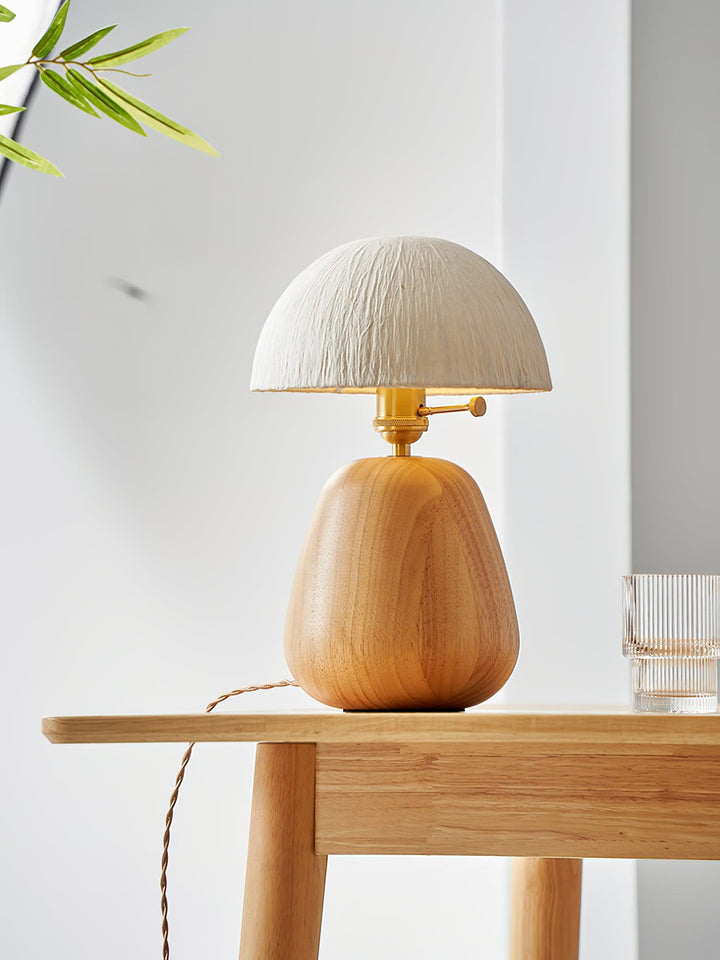 Percy Oak Table Lamp - Vakkerlight