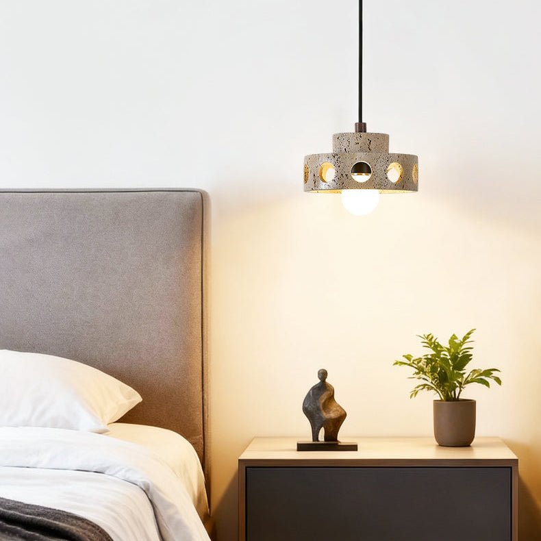 Perfora Travertine Pendant Lamp - Vakkerlight