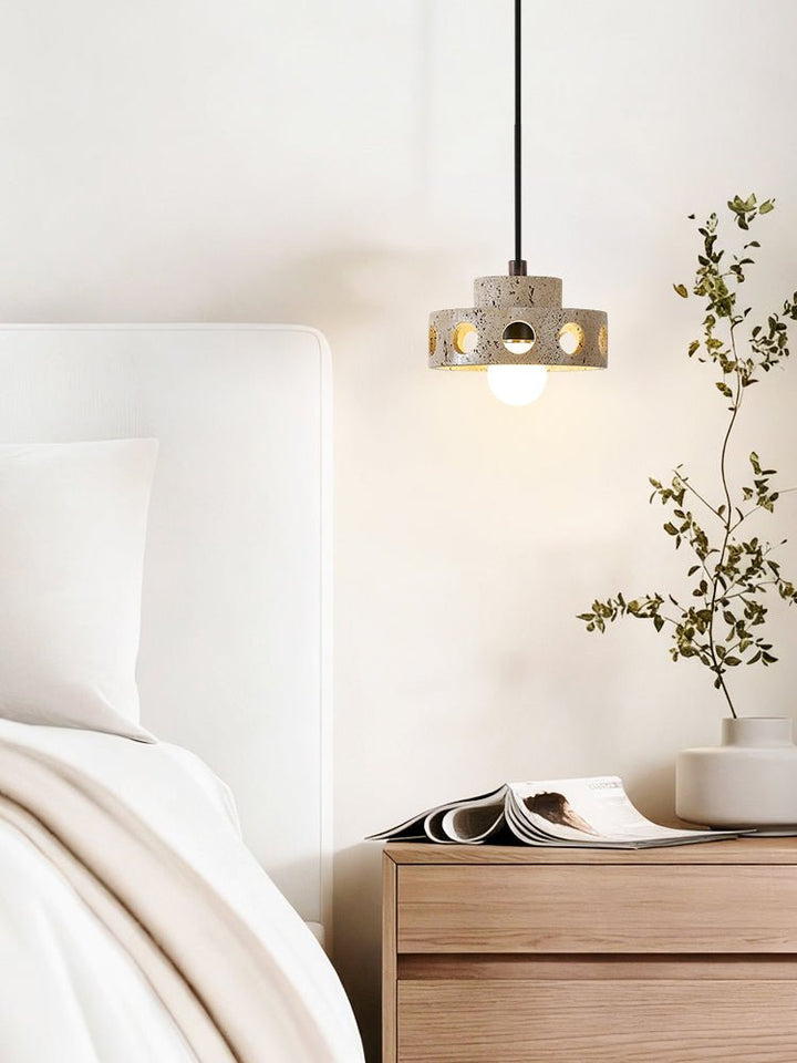 Perfora Travertine Pendant Lamp - Vakkerlight