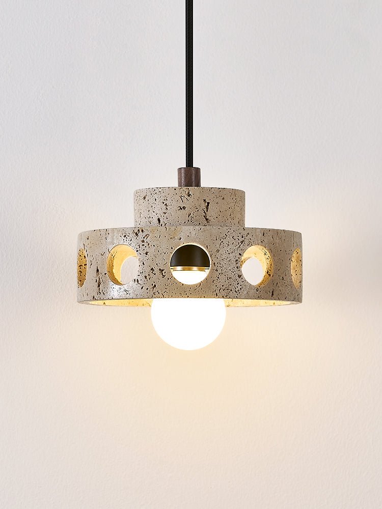 Perfora Travertine Pendant Lamp - Vakkerlight