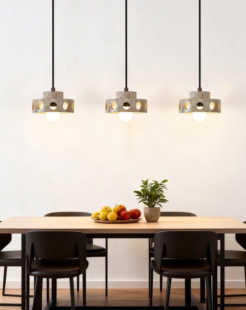 Perfora Travertine Pendant Lamp - Vakkerlight