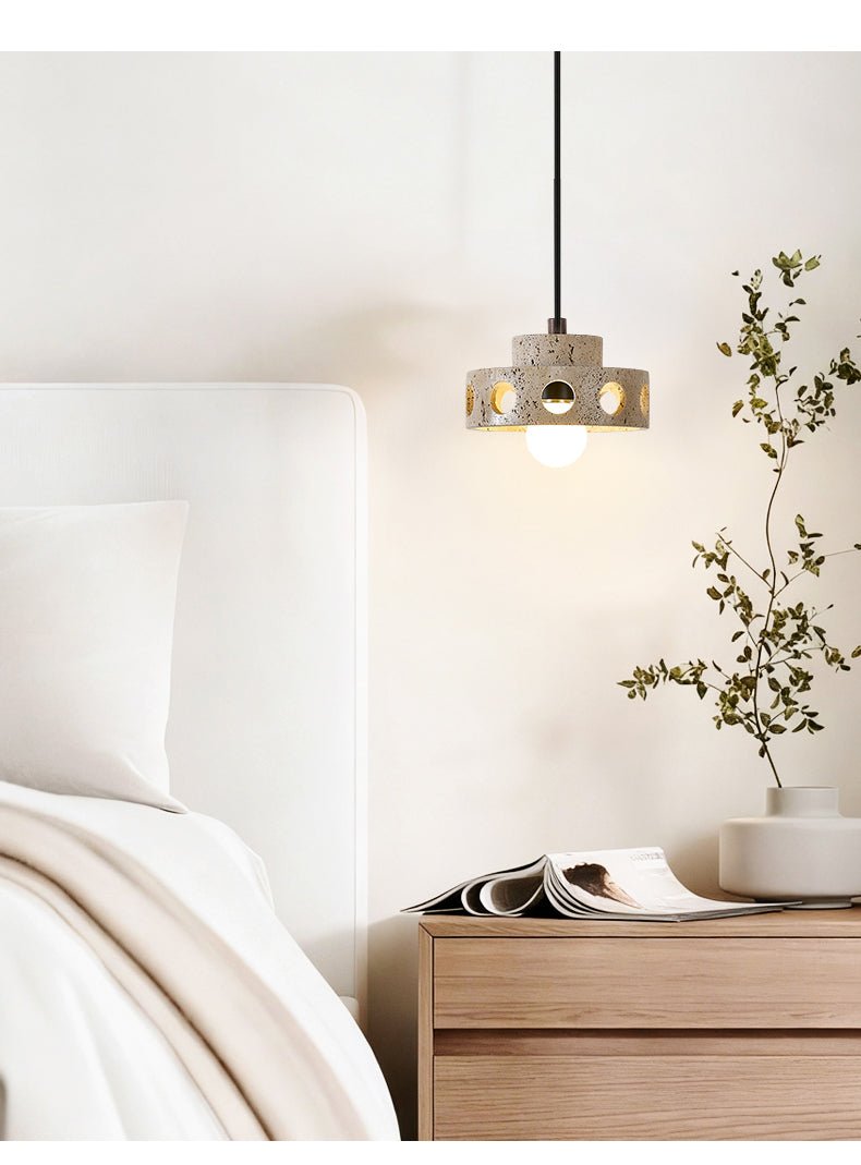 Perfora Travertine Pendant Lamp - Vakkerlight