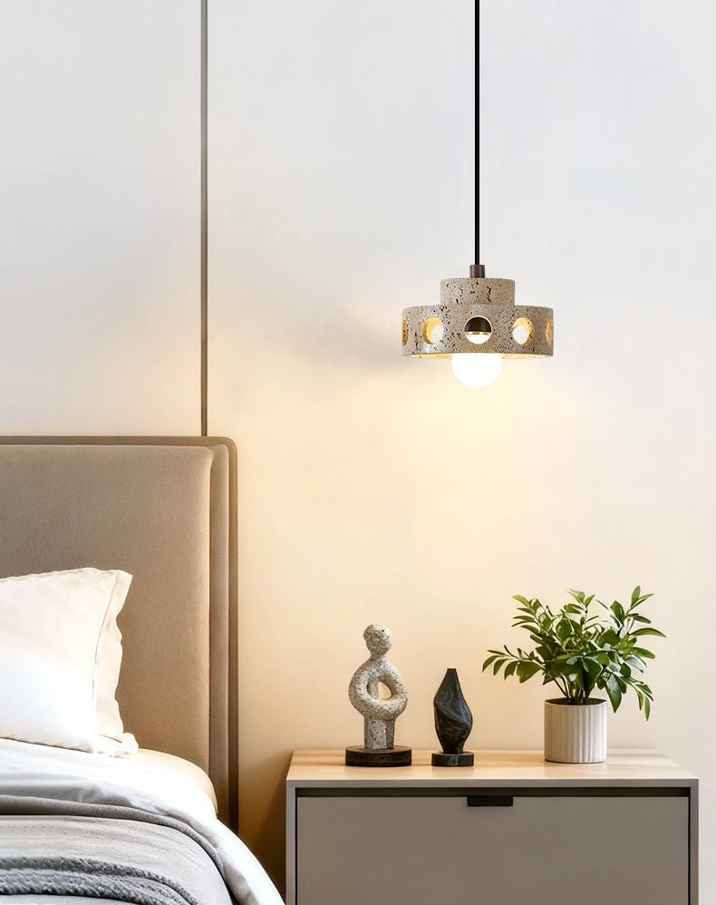 Perfora Travertine Pendant Lamp - Vakkerlight