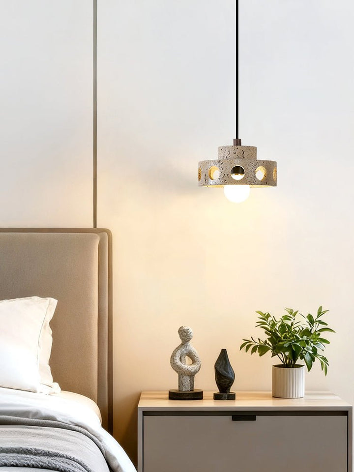 Perfora Travertine Pendant Lamp - Vakkerlight