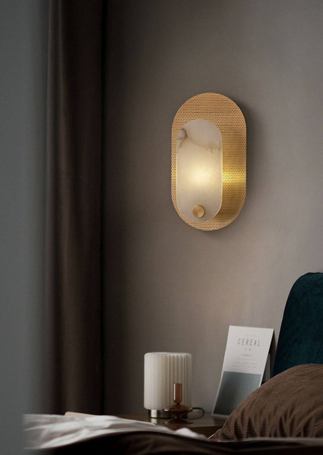 Perforated Oval Wall Sconce - Vakkerlight