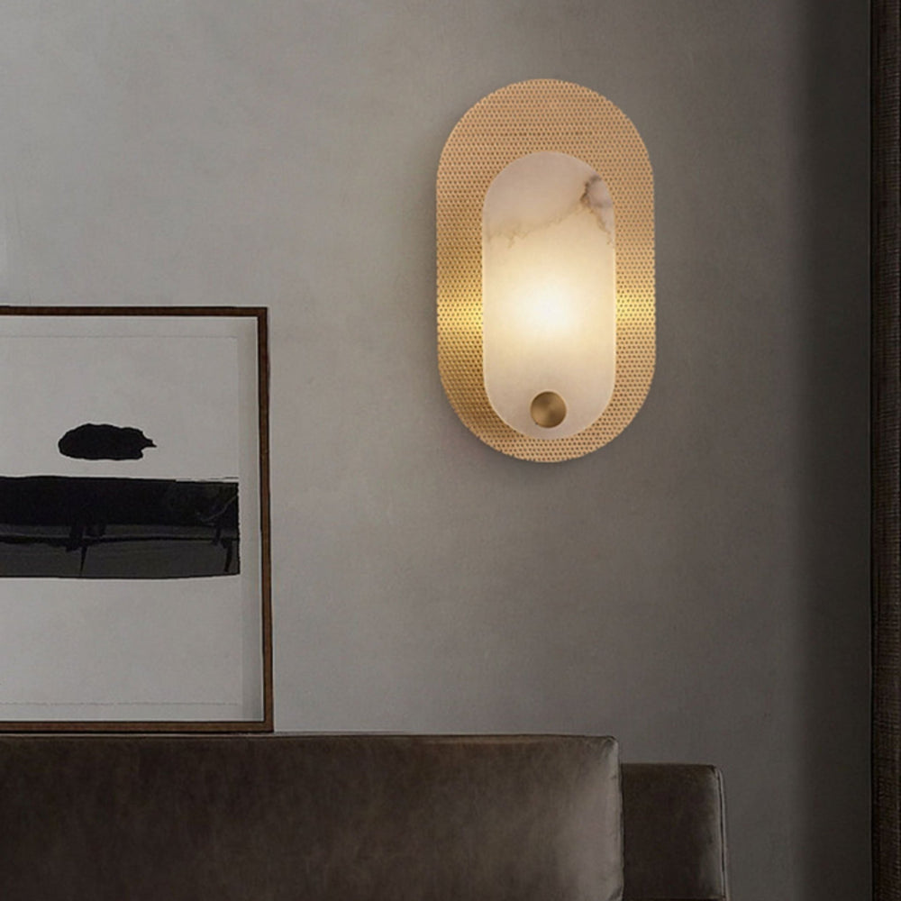 Perforated Oval Wall Sconce - Vakkerlight