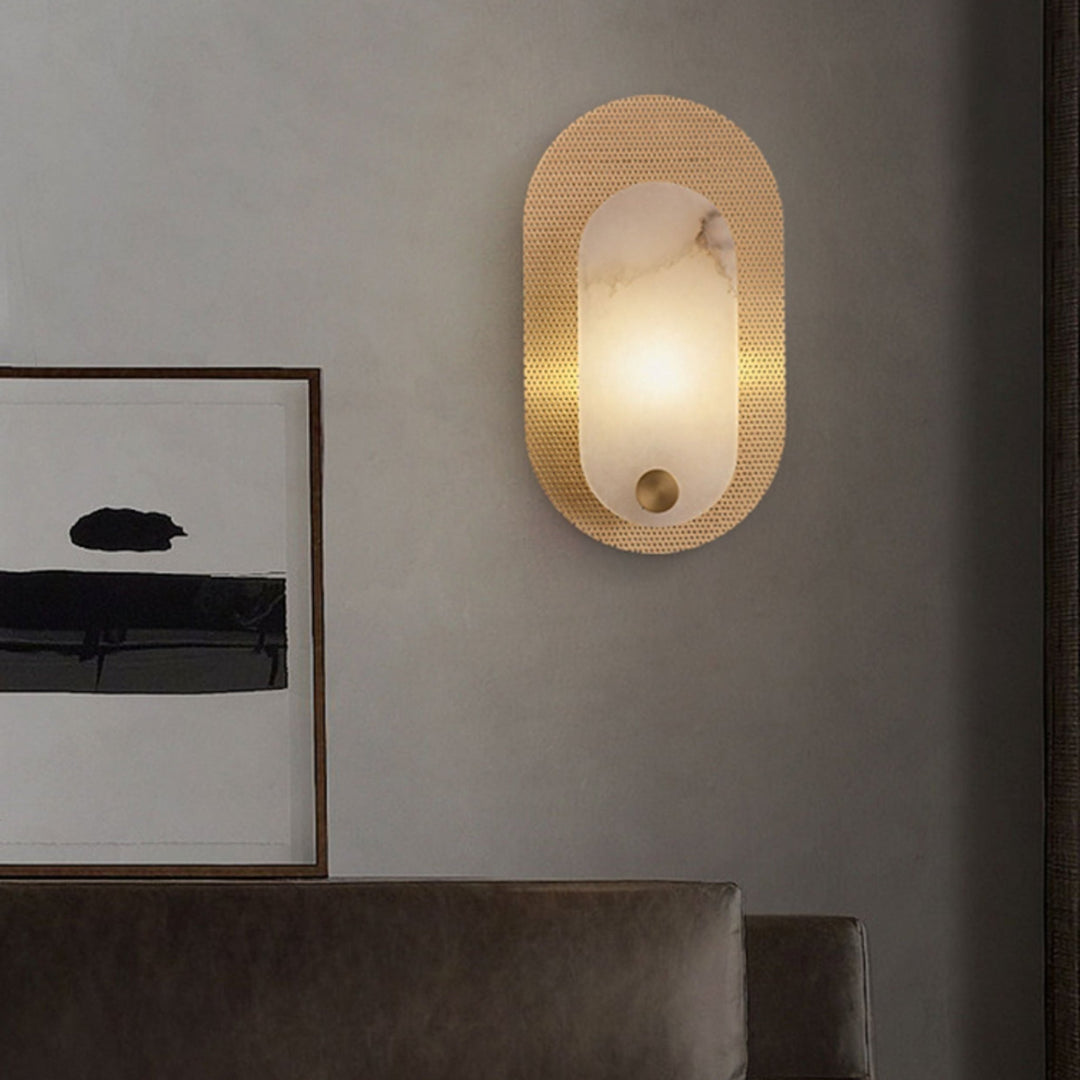 Perforated Oval Wall Sconce - Vakkerlight
