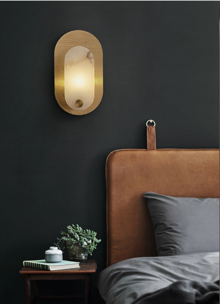 Perforated Oval Wall Sconce - Vakkerlight