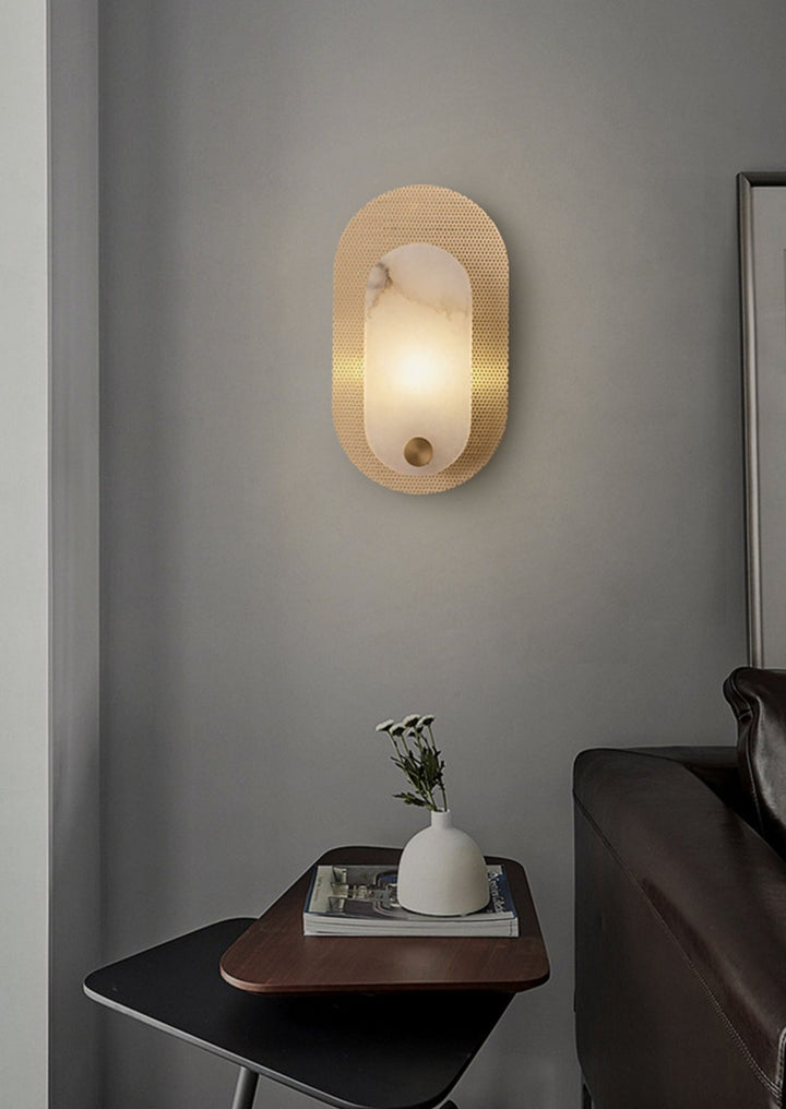 Perforated Oval Wall Sconce - Vakkerlight