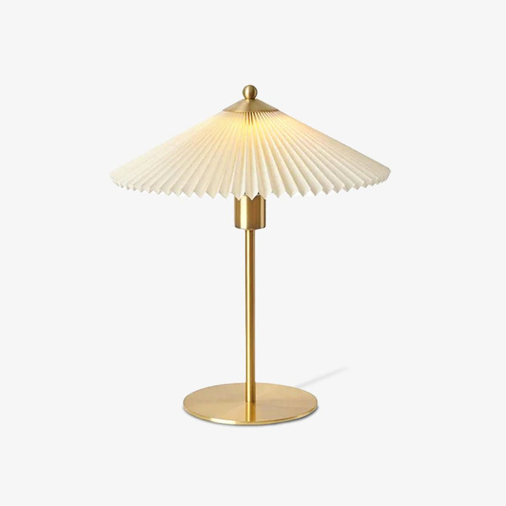 Perla Pleated Table Lamp - Vakkerlight