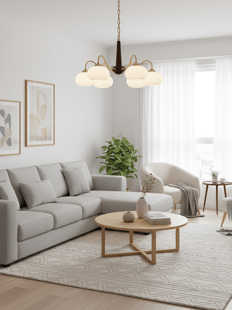 Persimmon Chandelier - Vakkerlight