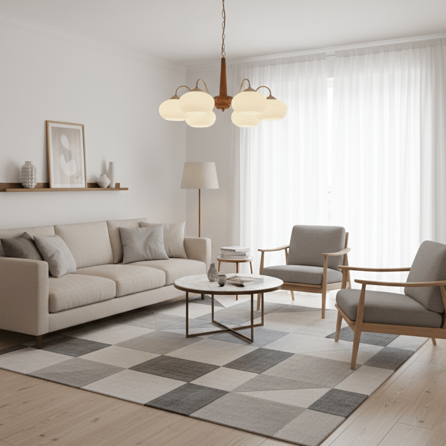 Persimmon Chandelier - Vakkerlight