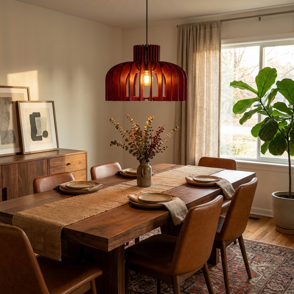 Pet Acoustic Lantern Pendant Lamp
