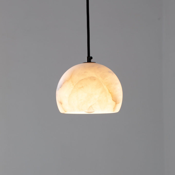 Petal Alabaster Dome Staircase Chandelier - Vakkerlight