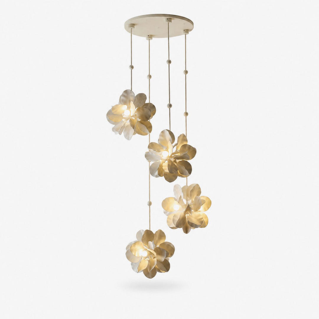 Petal Cascade Multi-Light Chandelier - Vakkerlight