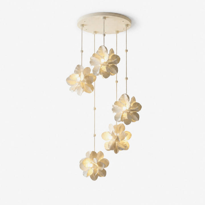 Petal Cascade Multi-Light Chandelier - Vakkerlight