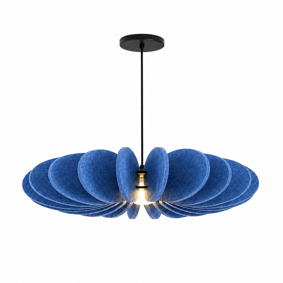 Petal Disc Acoustic Felt Pendant Lamp