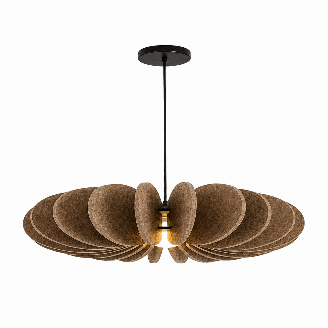 Petal Disc Acoustic Felt Pendant Lamp
