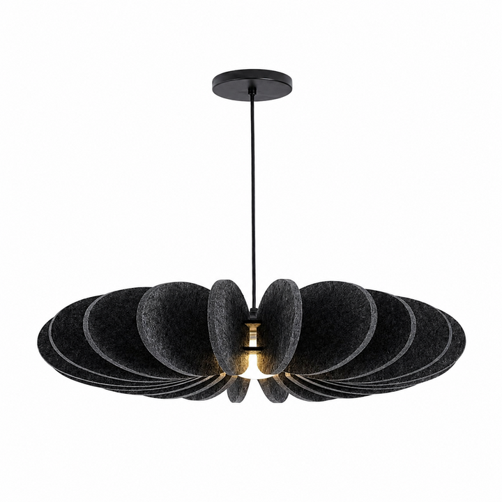 Petal Disc Acoustic Felt Pendant Lamp