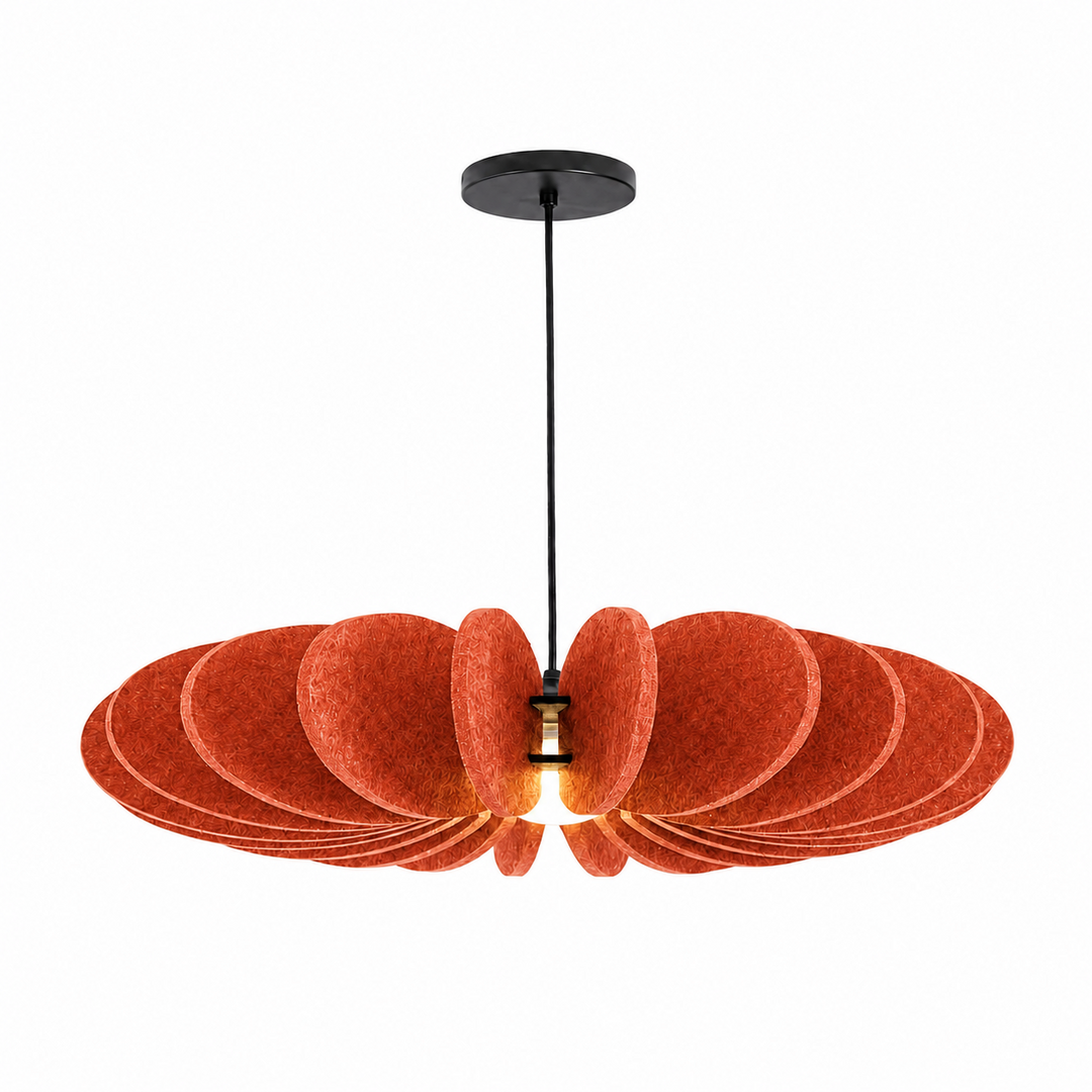 Petal Disc Acoustic Felt Pendant Lamp