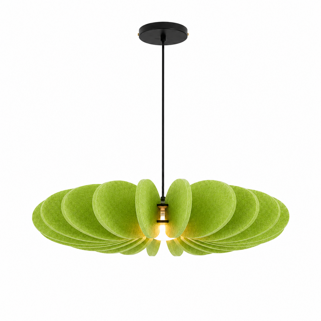 Petal Disc Acoustic Felt Pendant Lamp