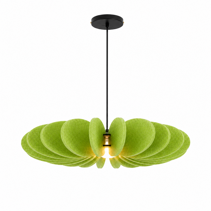 Petal Disc Acoustic Felt Pendant Lamp