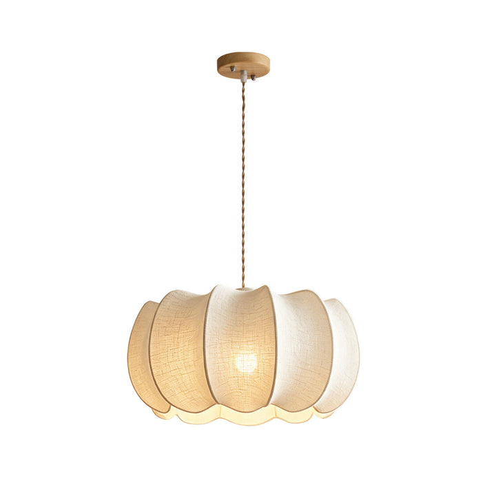 Petal Fabric Lantern Pendant Light