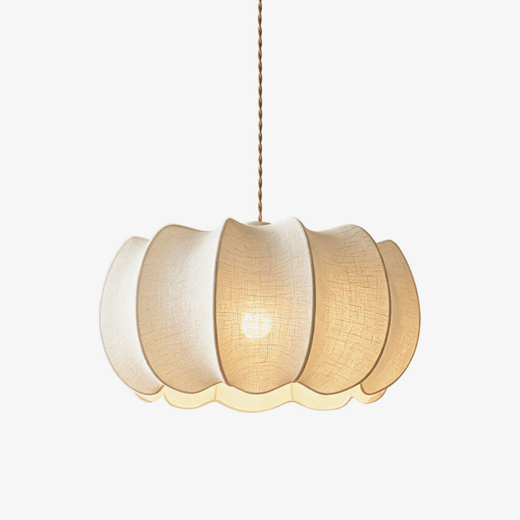 Petal Fabric Lantern Pendant Light