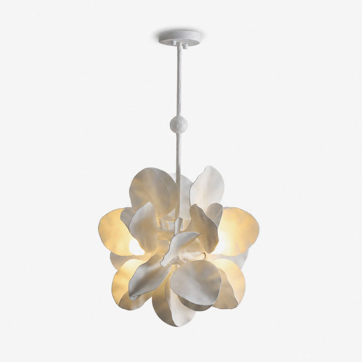 Petal Grove Plaster Chandelier - Vakkerlight